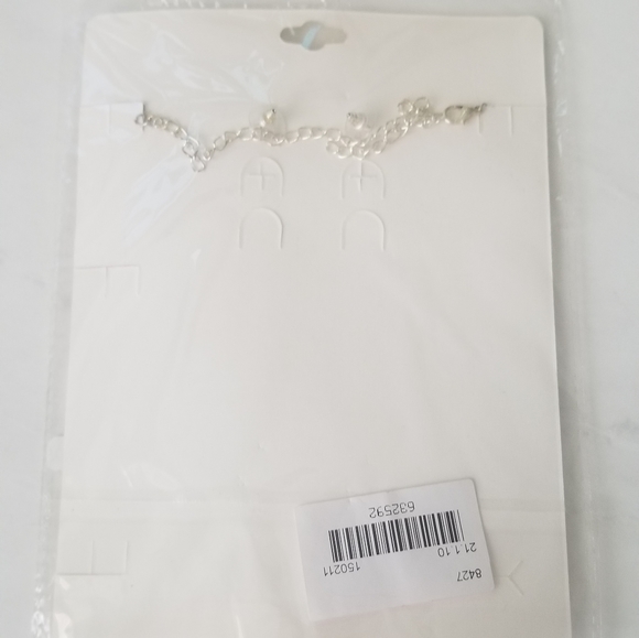 Cubic Zirconia Necklace and Earring Set - Picture 2 of 3